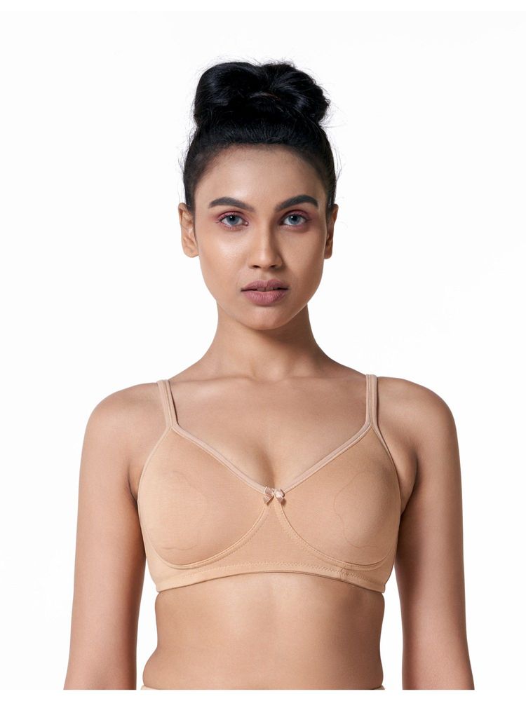 BLOSSOM Medium Coverage Everyday T-Shirt Bra with Nipple Concealer Ultimate Beige-picture-11