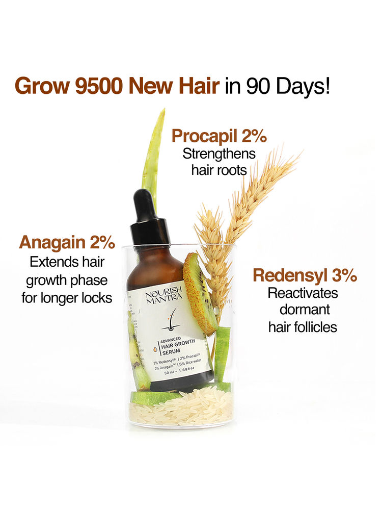 Nourish Mantra Advanced Hair Growth Serum for Hair Regrowth and Prevention of Hair Thinning-picture-27
