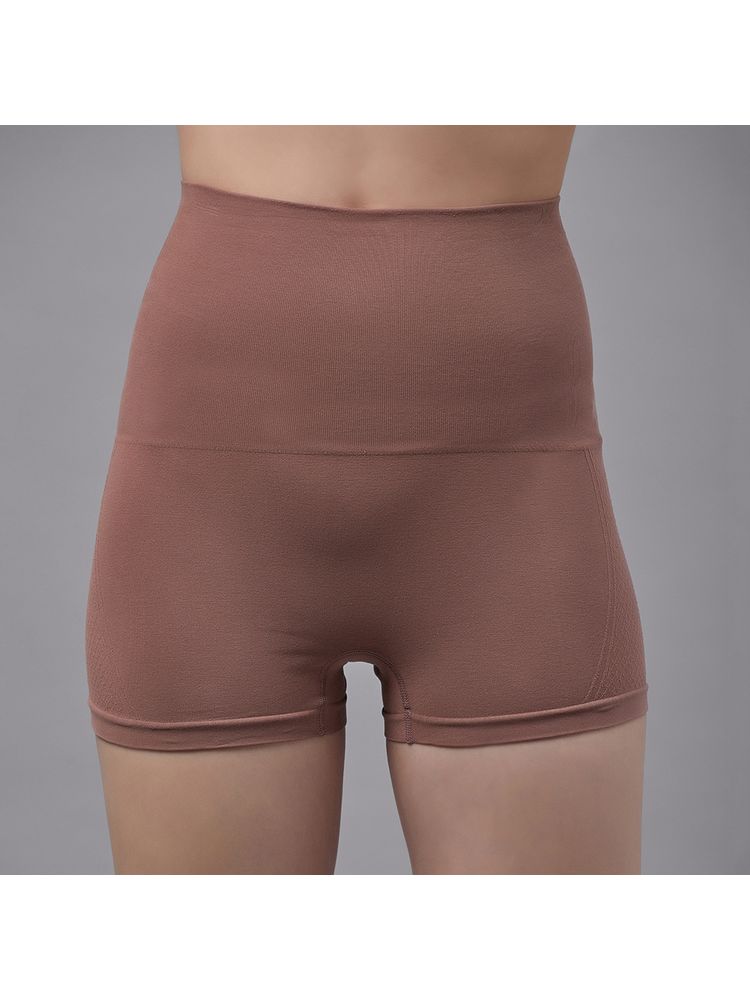 C9 Airwear Cotton Shaping Boy Leg In Brown Color-picture-26