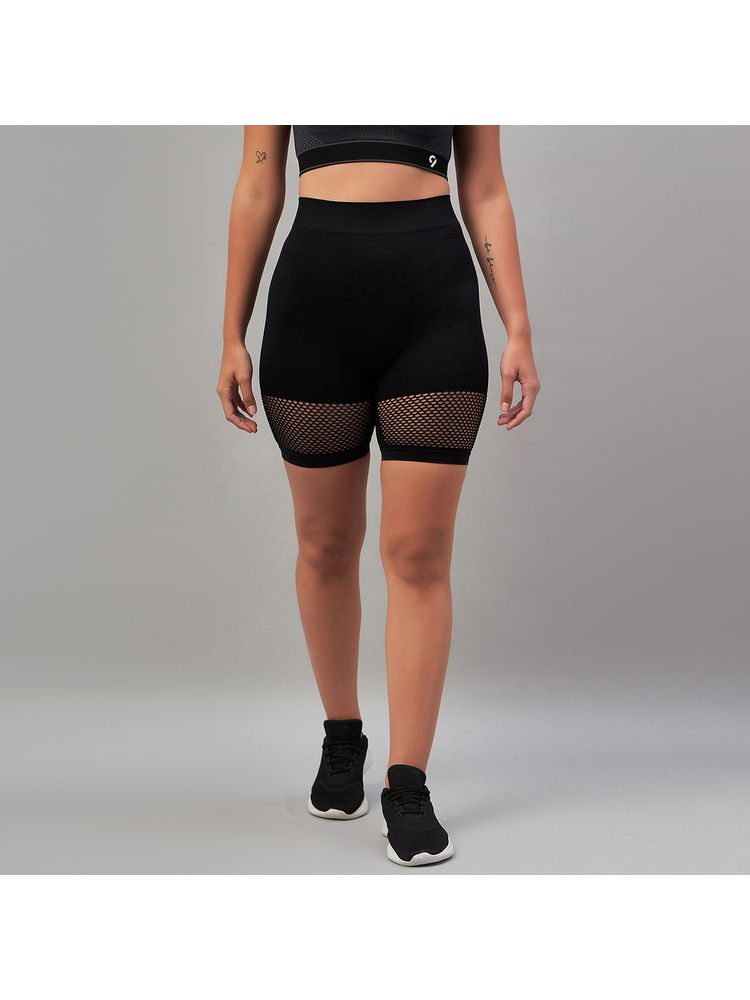 C9 Airwear Women Black Active Short-picture-11