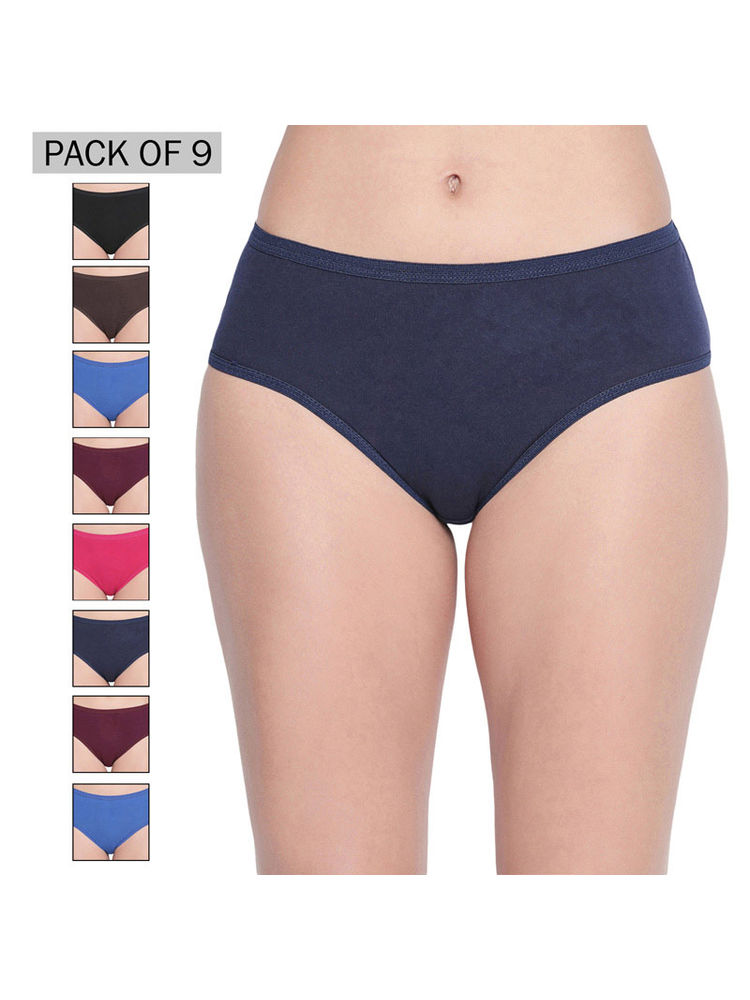BODYCARE Pack of 9 Panties in Assorted Color