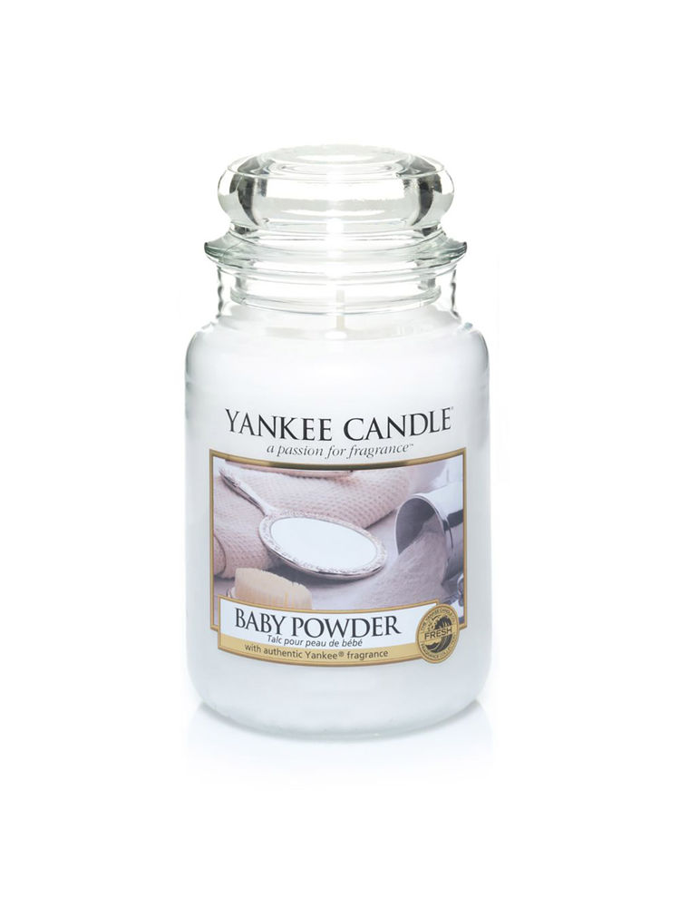 Yankee Candle Classic Large Jar Baby Powder Scented Candles-picture-28
