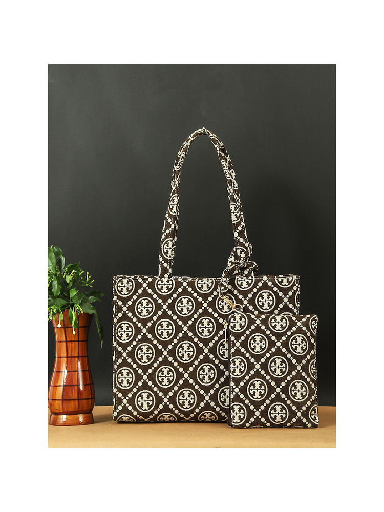 Bagsy Malone Opulent Loom Majesty Tote Set Of 2-image-37