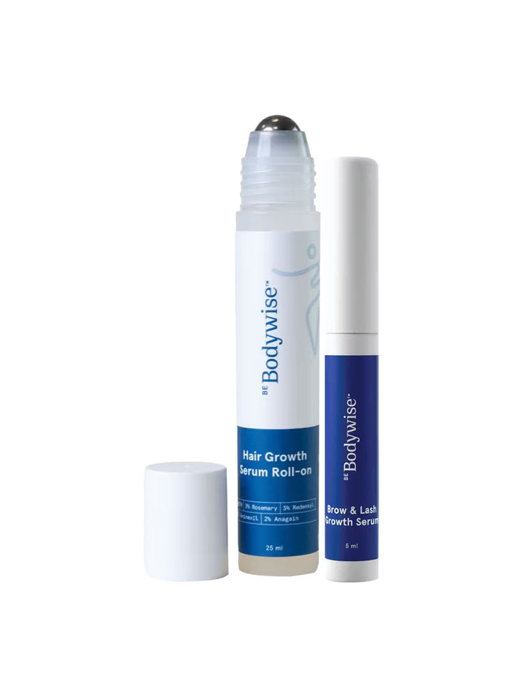 Be Bodywise 3% Rosemary Hair Growth Serum Roll-On & Brow & Lash Growth Serum Combo-image-47