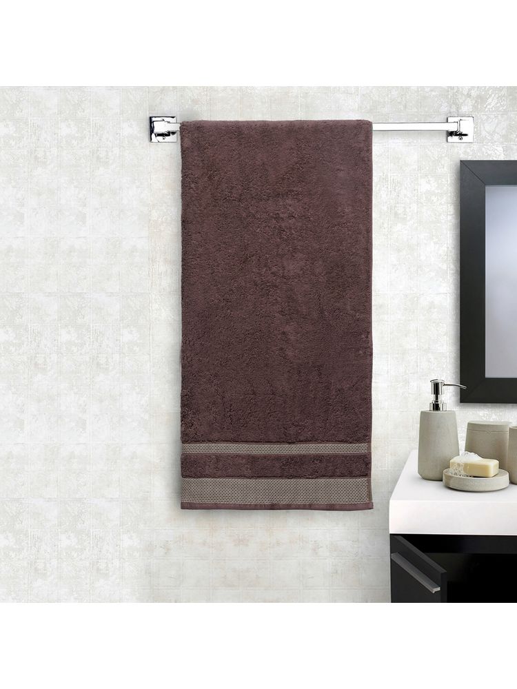 Spaces Hygro Pure Cotton Bath Towel Chocolate (M)-picture-15