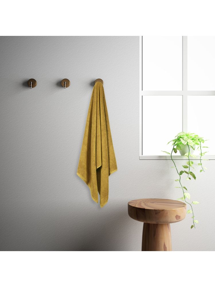 Spaces Swift Dry Pure Cotton Bath Towel Gold (M)-image-5