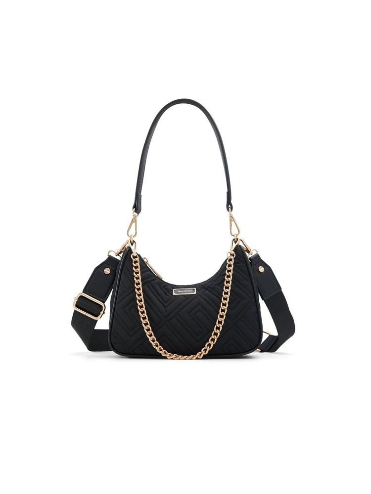 Aldo AZULINE Womens Black Handbag with Detachable Straps-picture-44