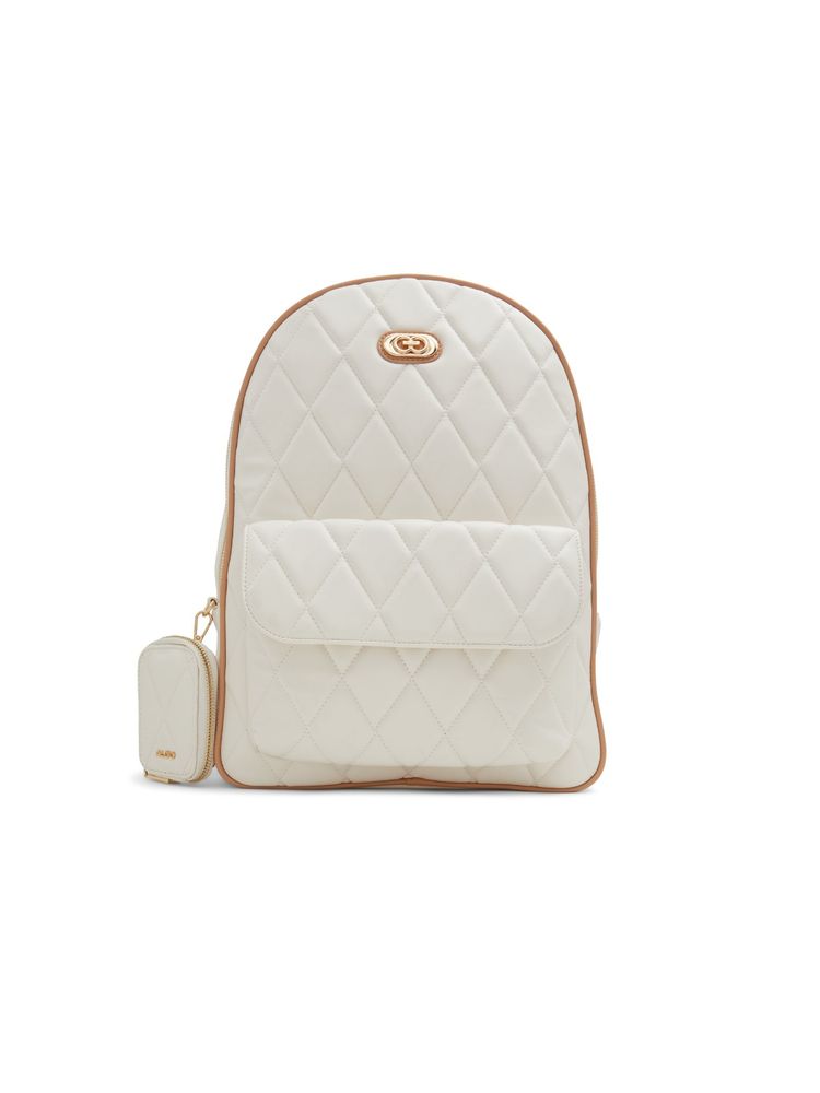 Aldo LUIGIA Womens Beige Backpack-image-48
