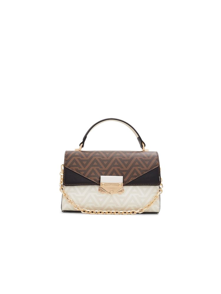 Aldo YOURA Womens Beige Top Handle Satchel with Detachable Straps-picture-11