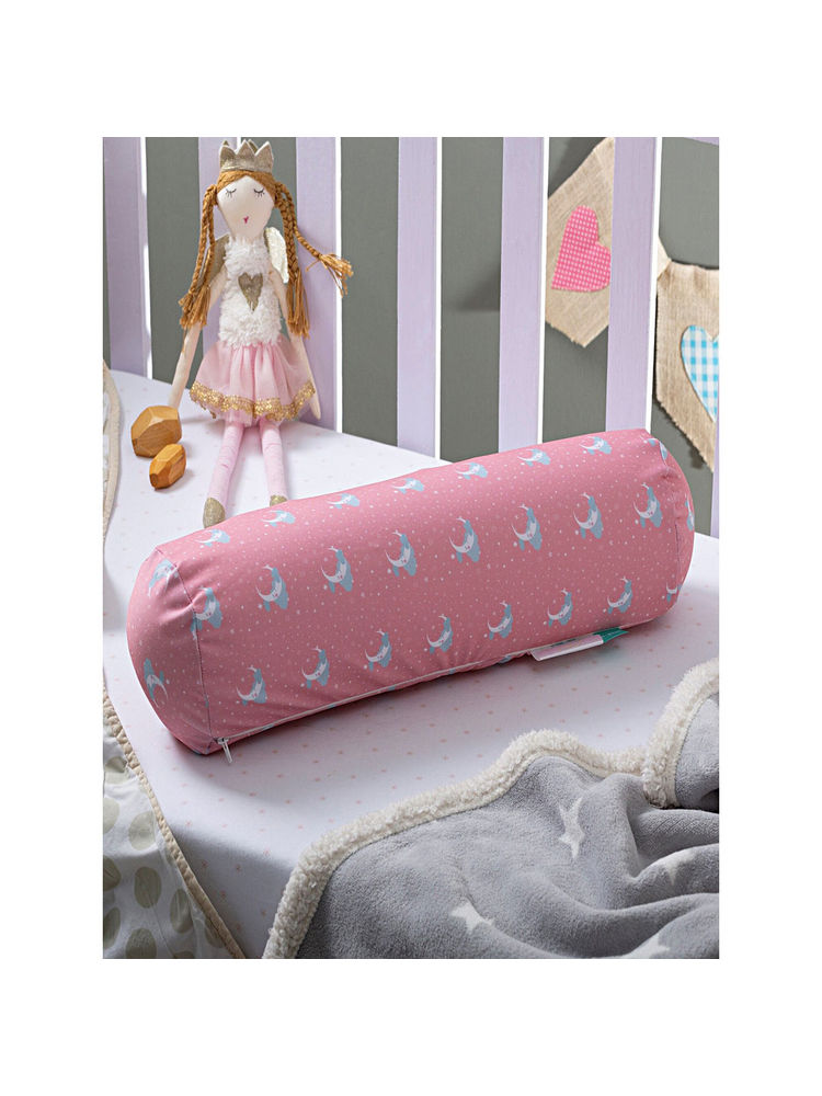 The White Willow Small Round Baby Bolster Pink-image-48
