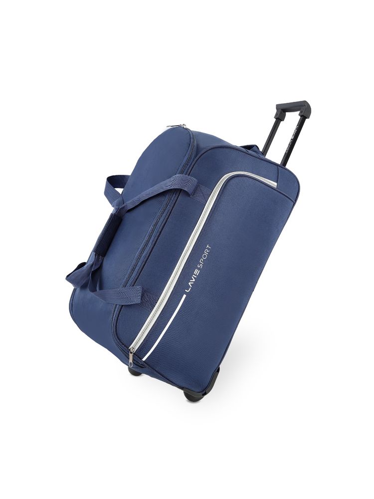 Lavie Sport Large Size 62 Cms Galactic Wheel Duffle Bag | (Navy) (L)-picture-27
