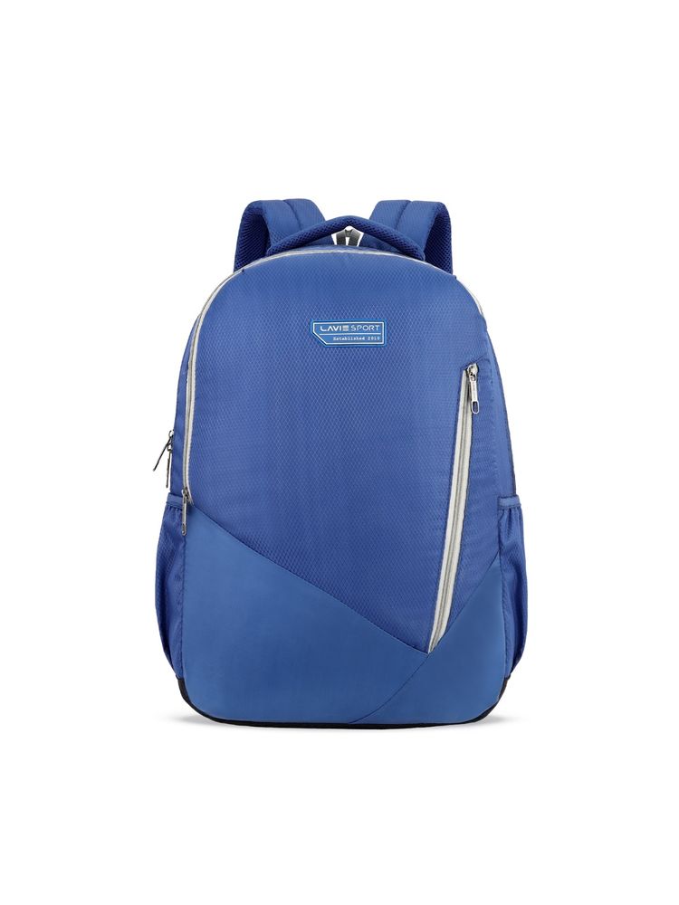 Lavie Sport Unisex Lozenge Pro Laptop Backpack (Navy Blue) (M)-picture-18
