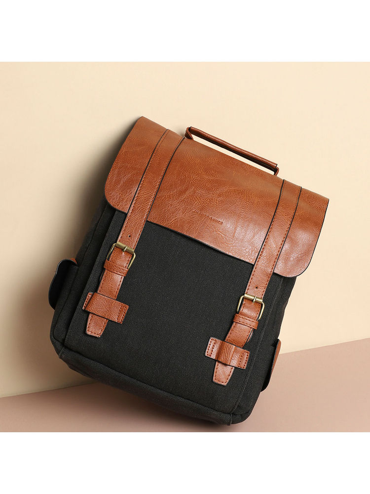 Haute Sauce Women'S The Journey Backpack - Brown And Black (L)-picture-24