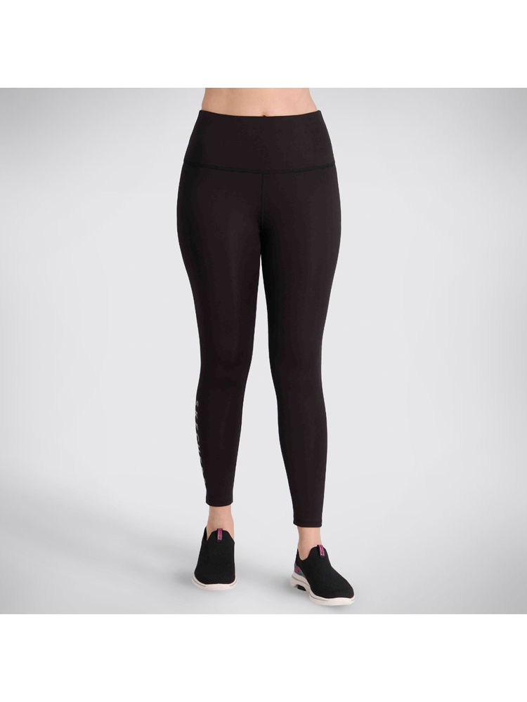 SKECHERS Women Los Angeles Print Black Leggings-picture-22