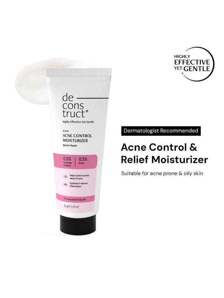 Deconstruct Acne Control Moisturiser, Lightweight & Non-Sticky, Ectoin & Ceramides-picture-22
