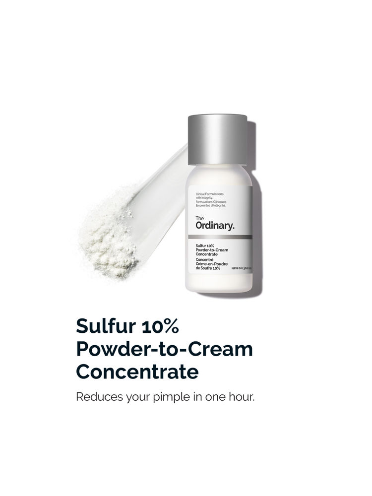 The Ordinary Sulfur 10% Powder-To-Cream Concentrate