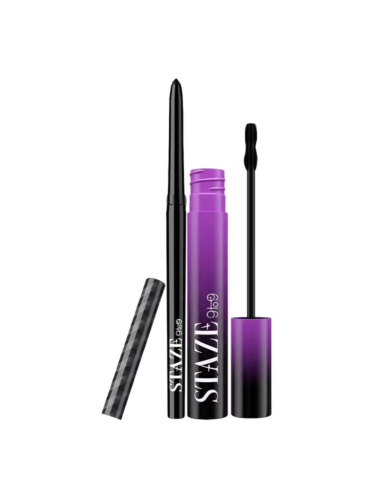 STAZE Bold Eyes Duo (Tubing Mascara + Kajal) - Pack of 2-picture-28