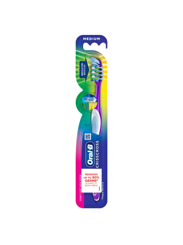 Oral-B Criss Cross Gum Care Toothbrush Pack Of 1 (medium)-picture-45