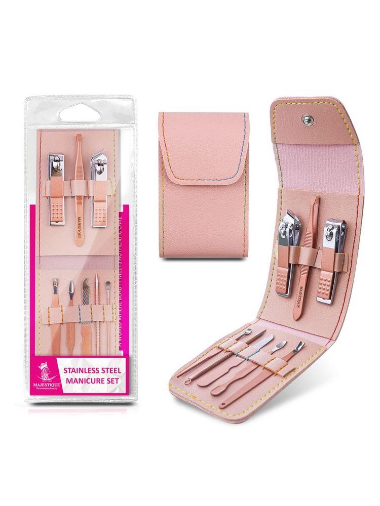 Majestique Stainless Steel Manicure And Pedicure Set-picture-35
