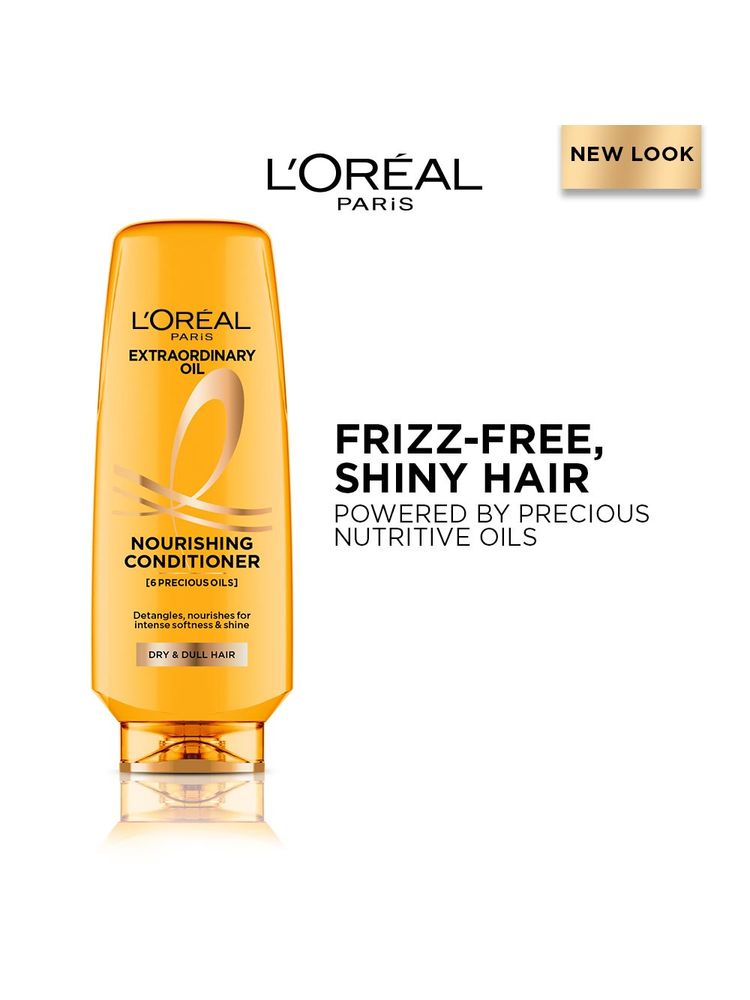 L'Oreal Paris Extraordinary Oil Nourishing Conditioner For Dull & Dry Hair- Makes Hair Smooth