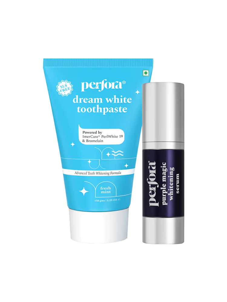 Perfora Teeth Whitening Serum + Dream White Toothpaste