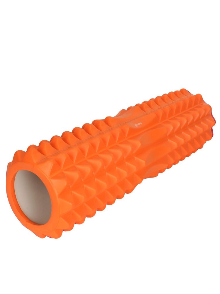 Strauss Grid Foam Roller, 45 cm (Orange)-picture-5