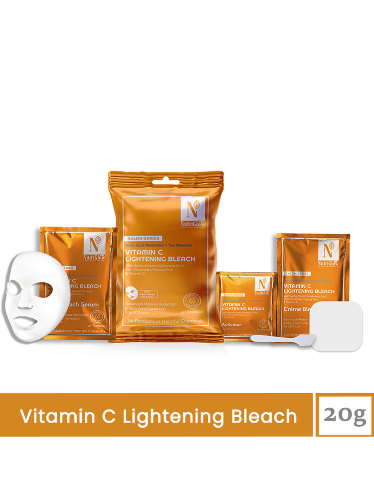 NutriGlow Advanced Organics Vitamin C Lightening Bleach