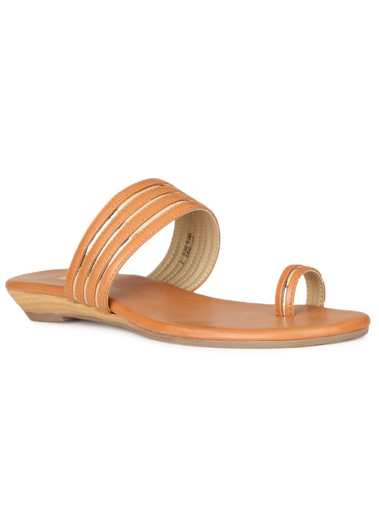 Bata Tan Women Slip-On Flats-image-35