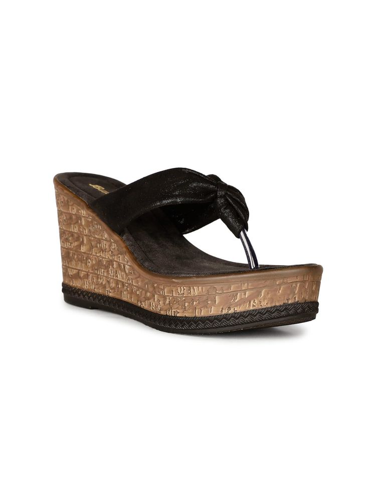 Bata Black Women Slip-On Heels-image-24