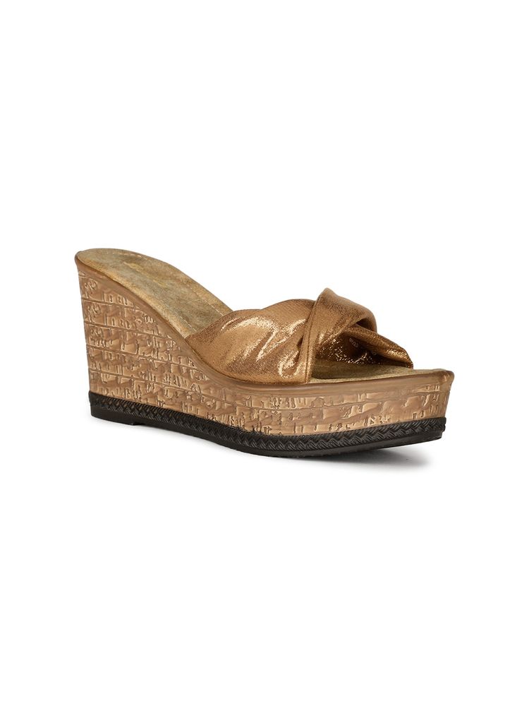 Bata Brown Women Slip-On Heels-image-22