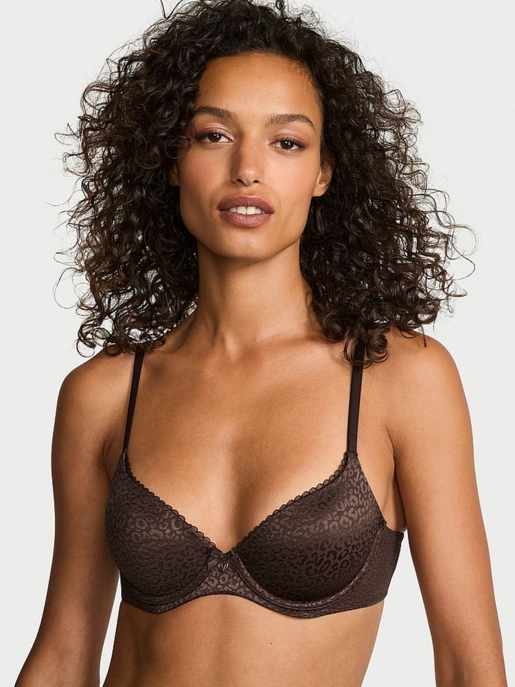 Victoria's Secret Lightly Lined Demi Bra Brown-image-8