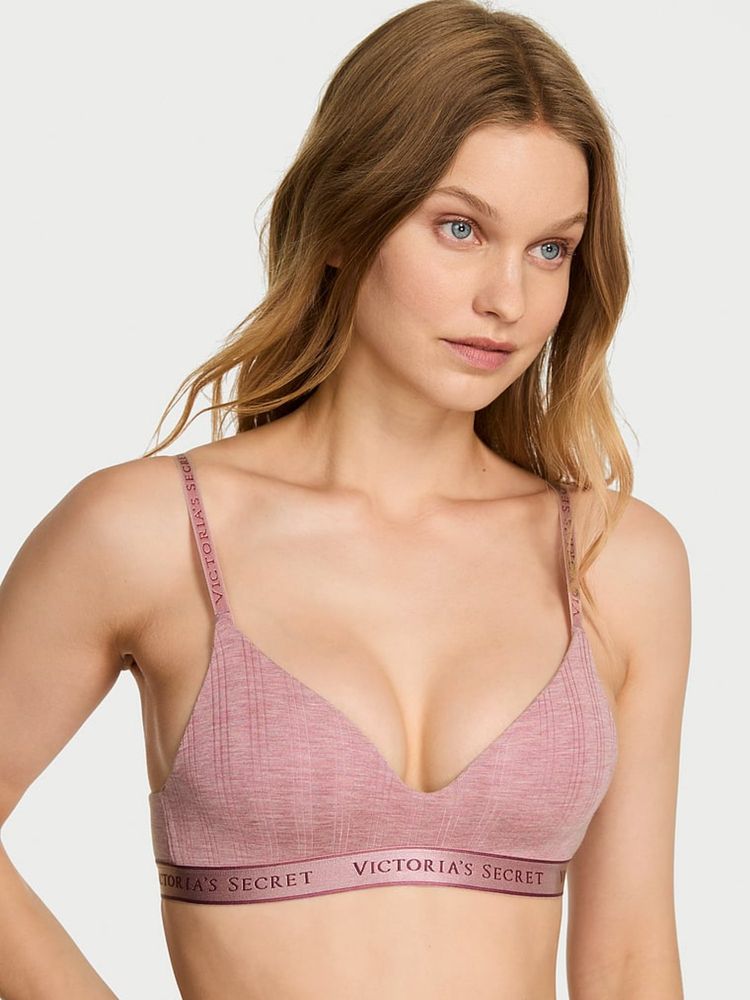 victoria's secret intimates Victoria's Secret The T-Shirt Ultra-Fine Modal Lightly Lined Wireless Bra Pink-picture-22