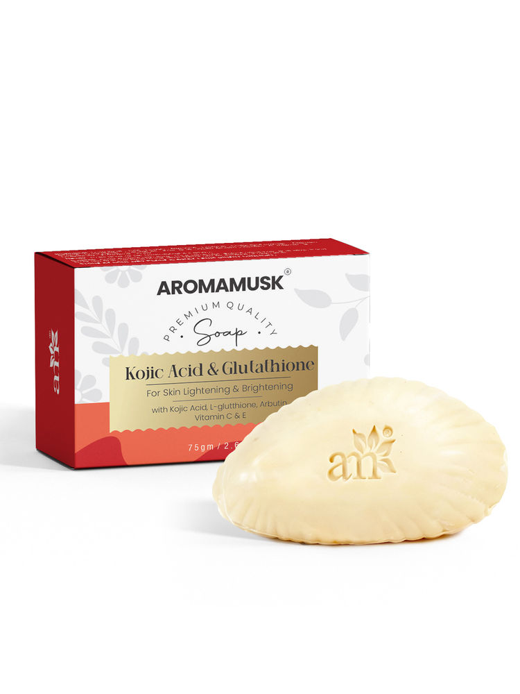 AromaMusk Kojic Acid 1% Soap With Glutathione-picture-3