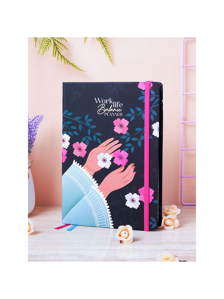 Doodle Collection A5 Worklife Balance Planner - Bloomed Touch-image-21