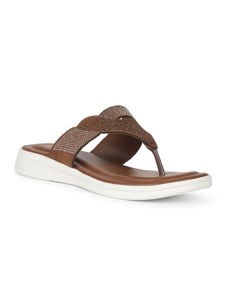 Bata Women Brown Sandals-picture-24