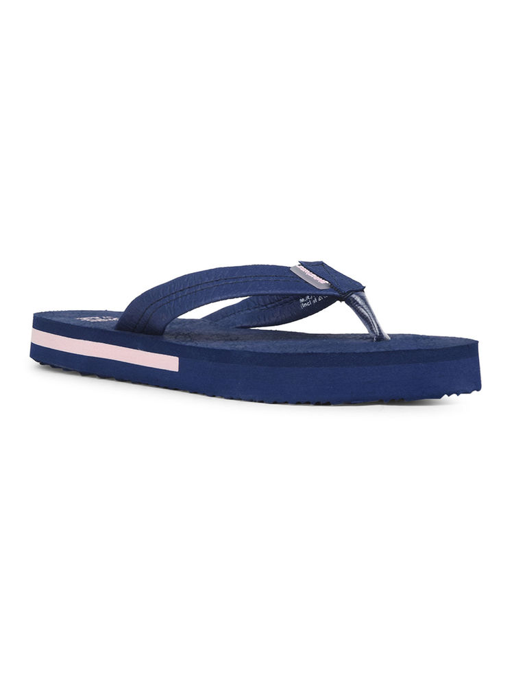 bata women blue flipflops