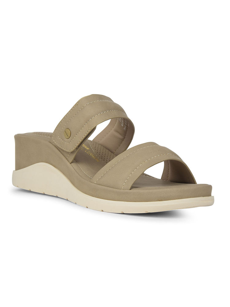 Bata Women Green Sandals-image-21