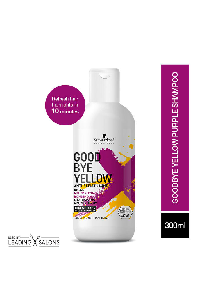 Schwarzkopf Professional Goodbye Yellow Neutralizing Shampoo pH 4.5-image-4