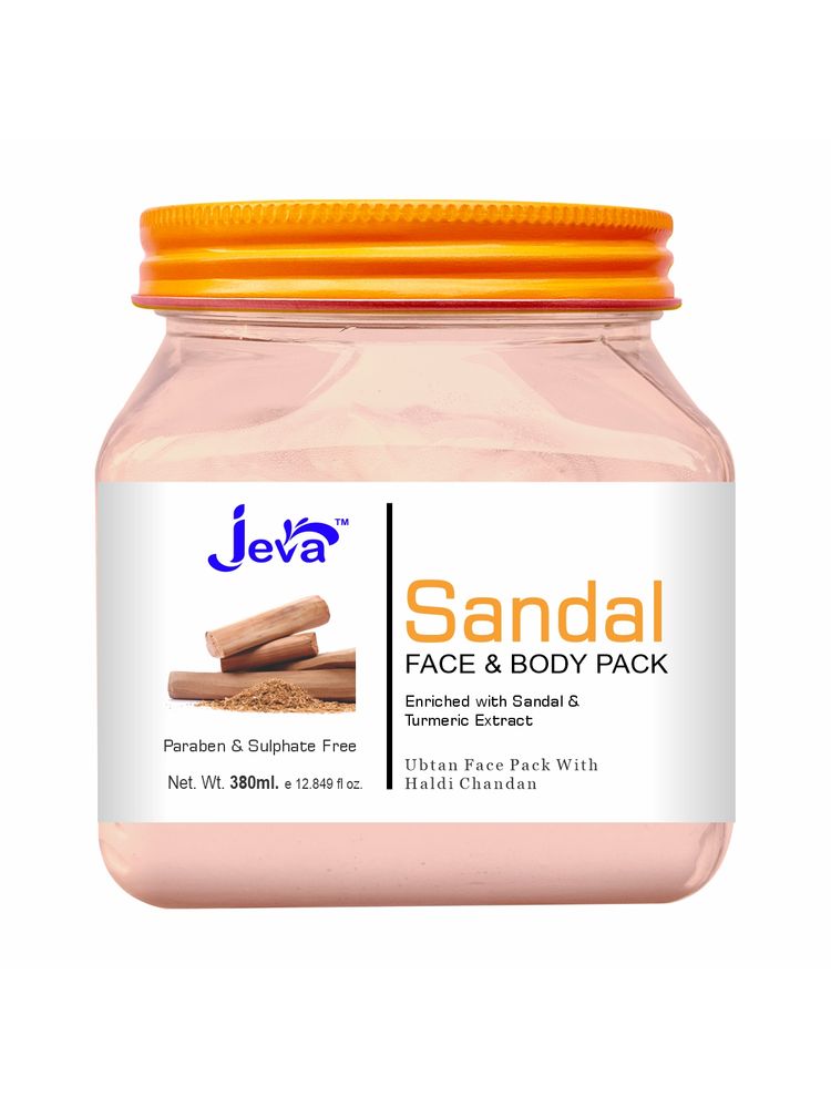 Jeva Sandal Ubtan Face Pack With Haldi Chandan