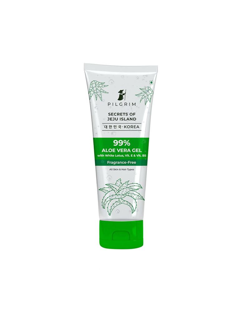 Pilgrim Aloe Vera Gel With Vitamin E For Glowing Skin & Hair