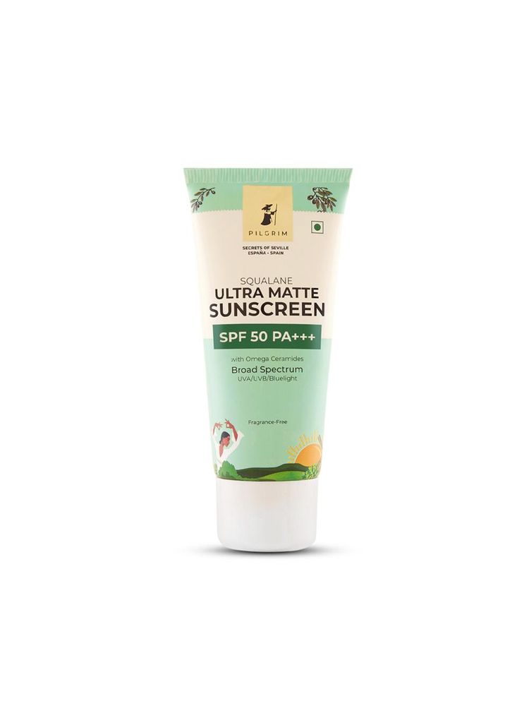 Pilgrim Ultra Matte Spf 50 Pa+++ Non-greasy & No White Cast Sunscreen-picture-7