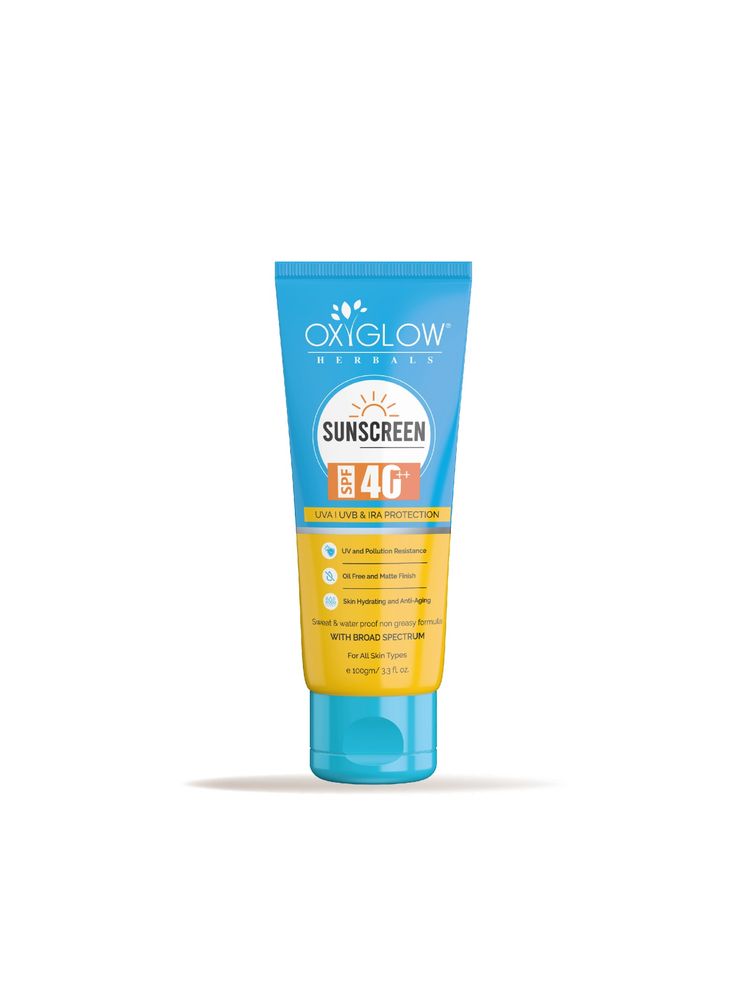 Oxyglow Herbals Sunscreen SPF 40++ UVA UVB & IRA Protection-image-26