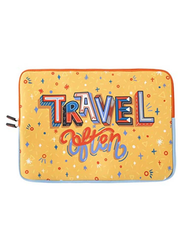 Chumbak Work Hard Laptop Sleeve - 15.6inches