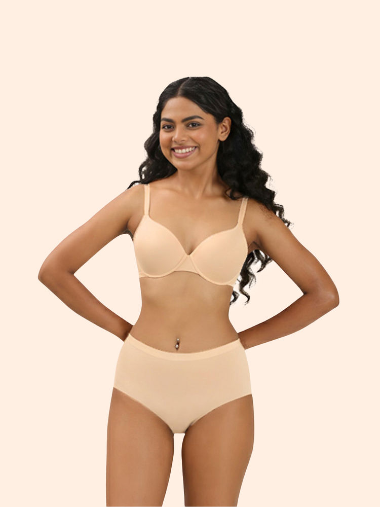 Underneat Women Seamless Everyday High Waisted Stretchable Shaper Brief-picture-13