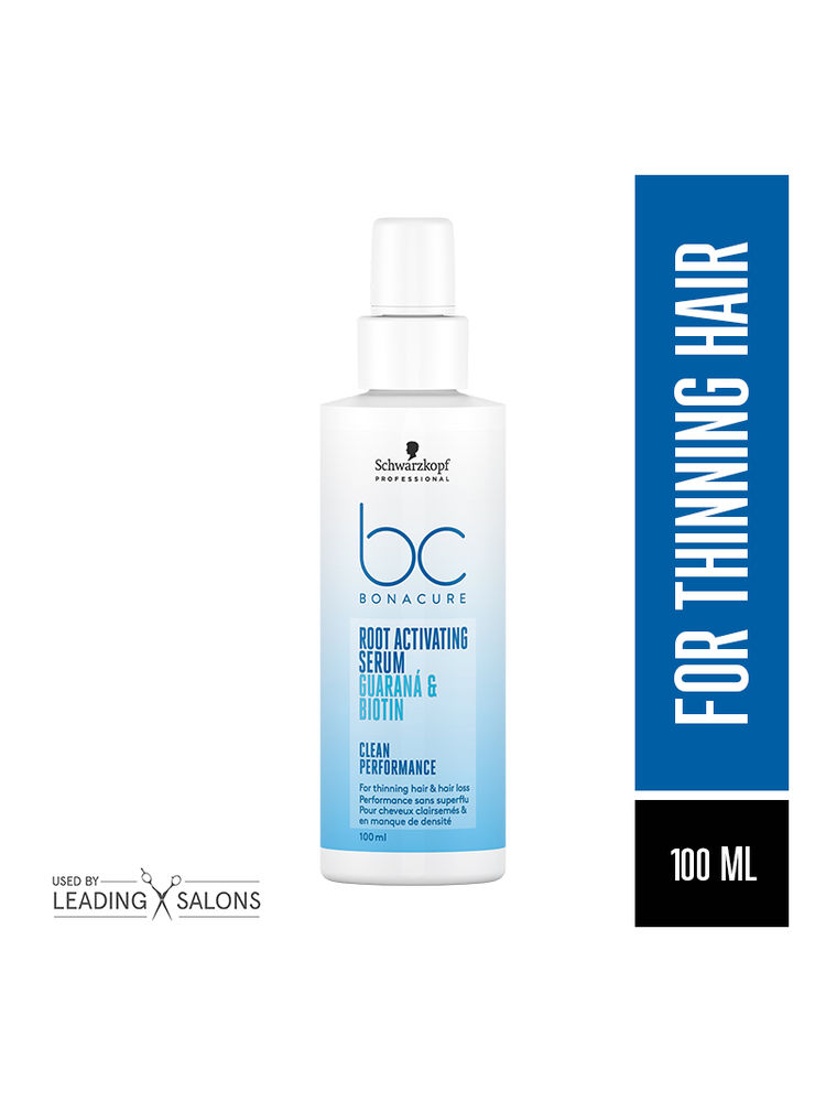 Schwarzkopf Professional Bonacure Root Activating Serum For Thinning Hair| Biotin & Guarana
