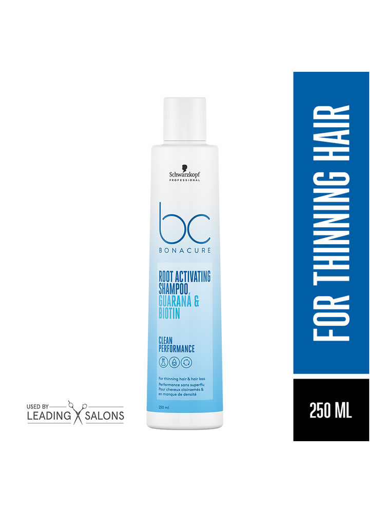 Schwarzkopf Professional Bonacure Root Activating Shampoo For Thinning Hair| Biotin & Guarana-image-7