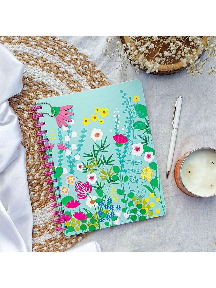 Doodle Collection Floral Pop B5 Notebook