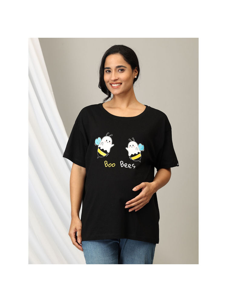 The Mom Store Mumma Oversized T-Shirt- Boo Bees-picture-18