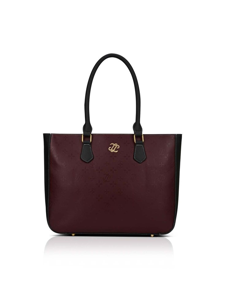 Lavie Signature Women's Ls Pittsburg 15 Inch Laptop Tote Handbag (Maroon)-picture-17