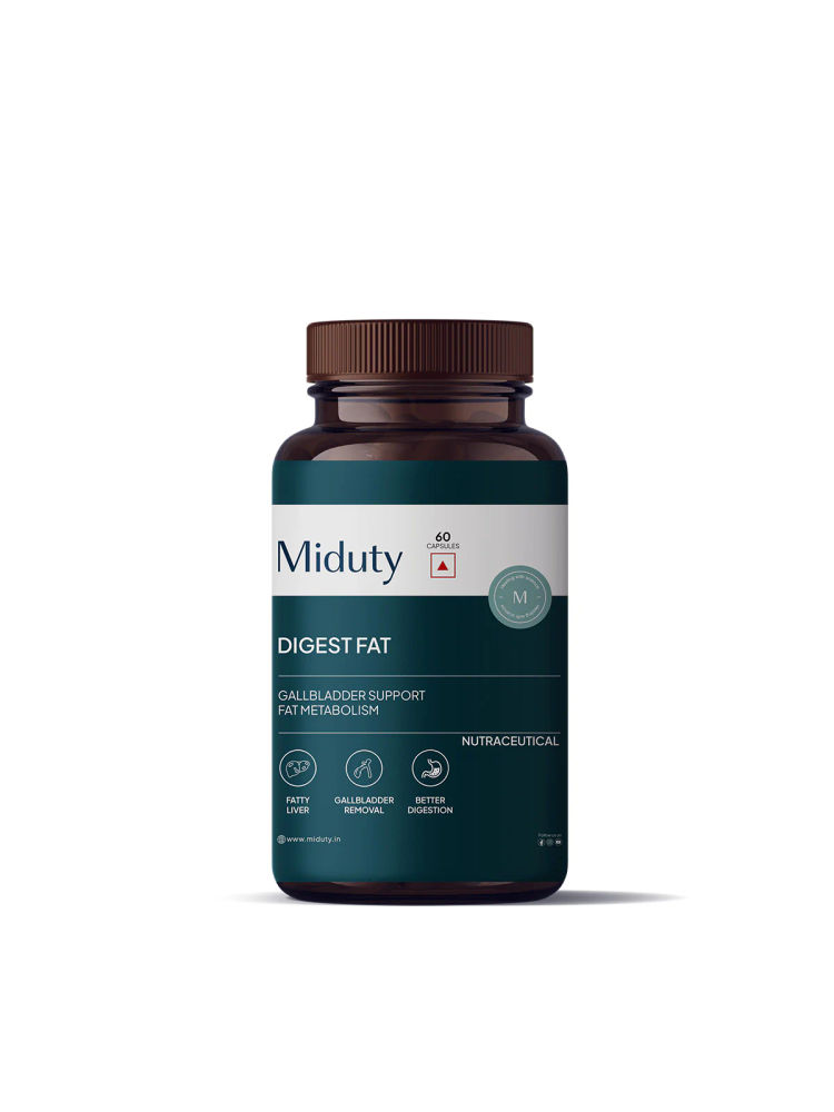 Miduty Digest Fat Fatty Liver Gall Bladder Ox Bile Pepsin Fat Metabolism-picture-26